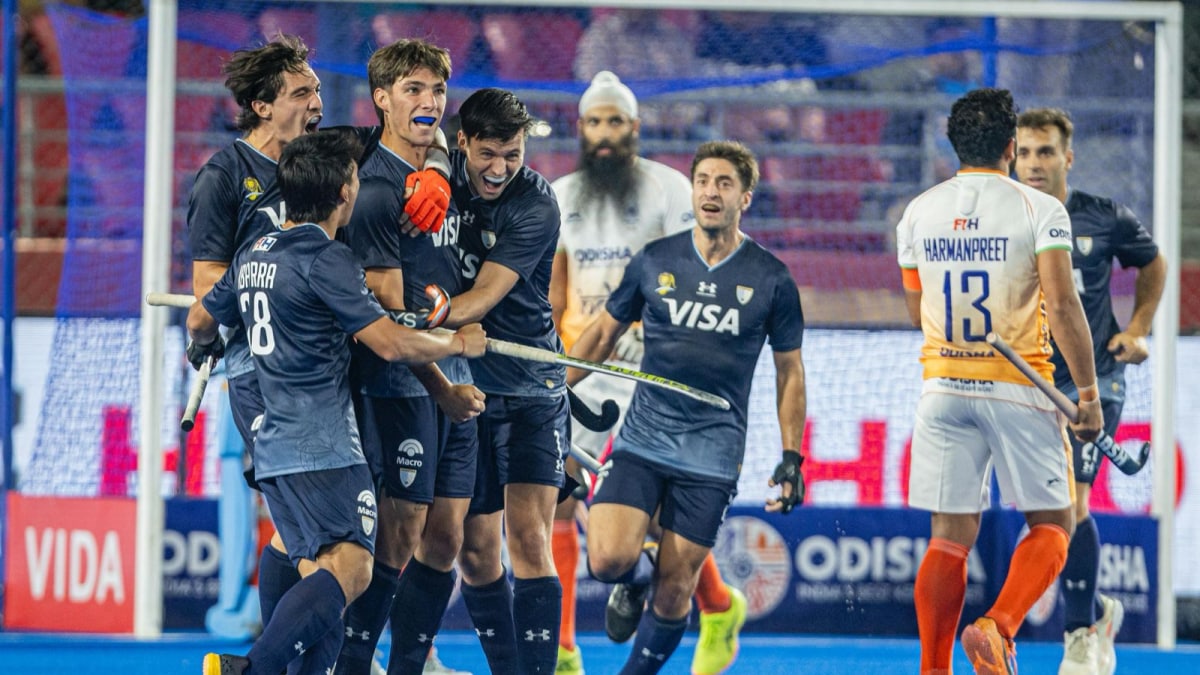 FIH Pro League 2025-26: Indian Men's Hockey Team Humbled 0-8 By Argentina
