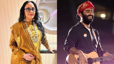 Amid Arijit Singh's retirement, a video clip of Ila Arun reprimanding him on Fame Gurukul is going viral on Instagram. 