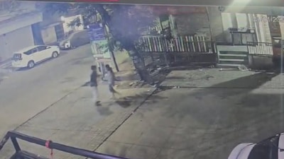 The incident was recorded in CCTV.