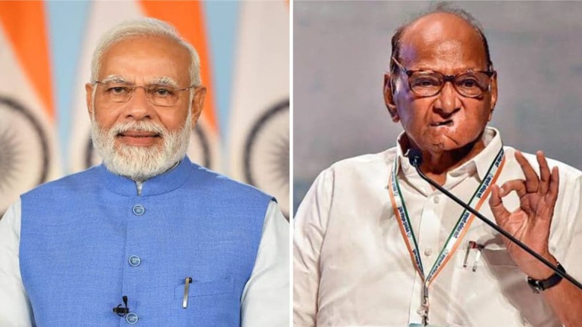 PM Modi Calls Sharad Pawar, Enquires About His Health And Well-Being