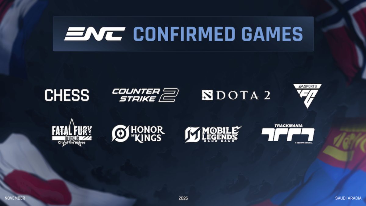 Esports World Cup Federation Reveals Eight Of 16 Game Titles For Inaugural Esports Nations Cup 2026