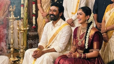 Mrunal Thakur jokes about her wedding rumours with Dhanush.