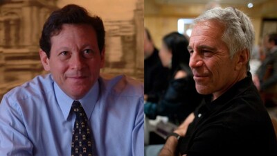 Tom Pritzker and Jeffrey Epstein