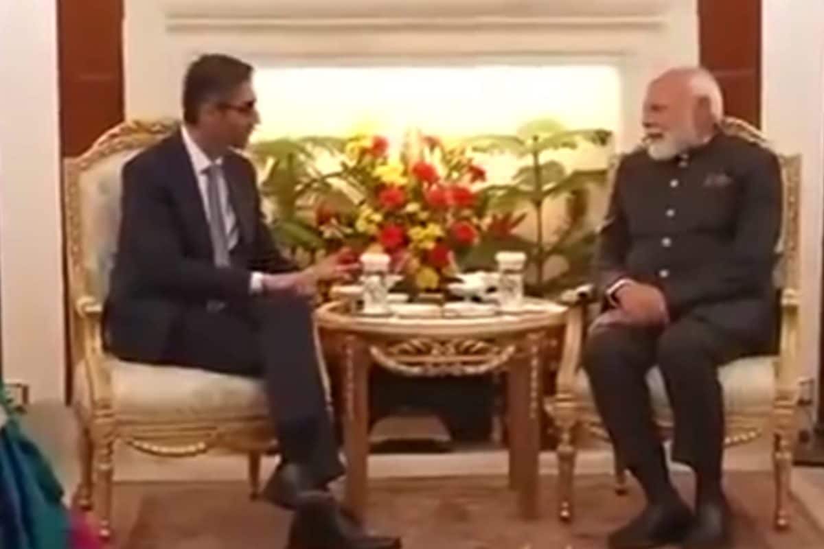 Google CEO Sundar Pichai Meets PM Modi At AI Impact Summit 2026 In Delhi