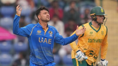 South Africa vs UAE Live Cricket Score: SA vs UAE T20 World Cup 2026 Match Scorecard Latest Updates Today (AP)