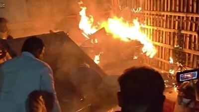 Tensions erupted in Bagalkot’s old town during the Chhatrapati Shivaji Maharaj Jayanti procession.