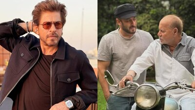 Shah Rukh Khan visits Lilavati Hospital to check on Salim Khan’s health.