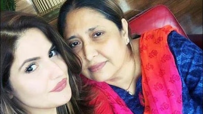 Zareen Khan has shared that her mother is unwell.