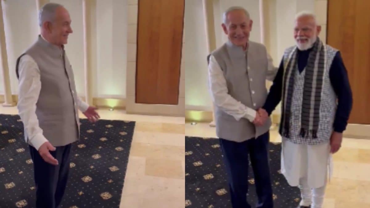 In Cultural Gesture, Netanyahu Dons Traditional Indian Attire Ahead Of Dinner With PM Modi