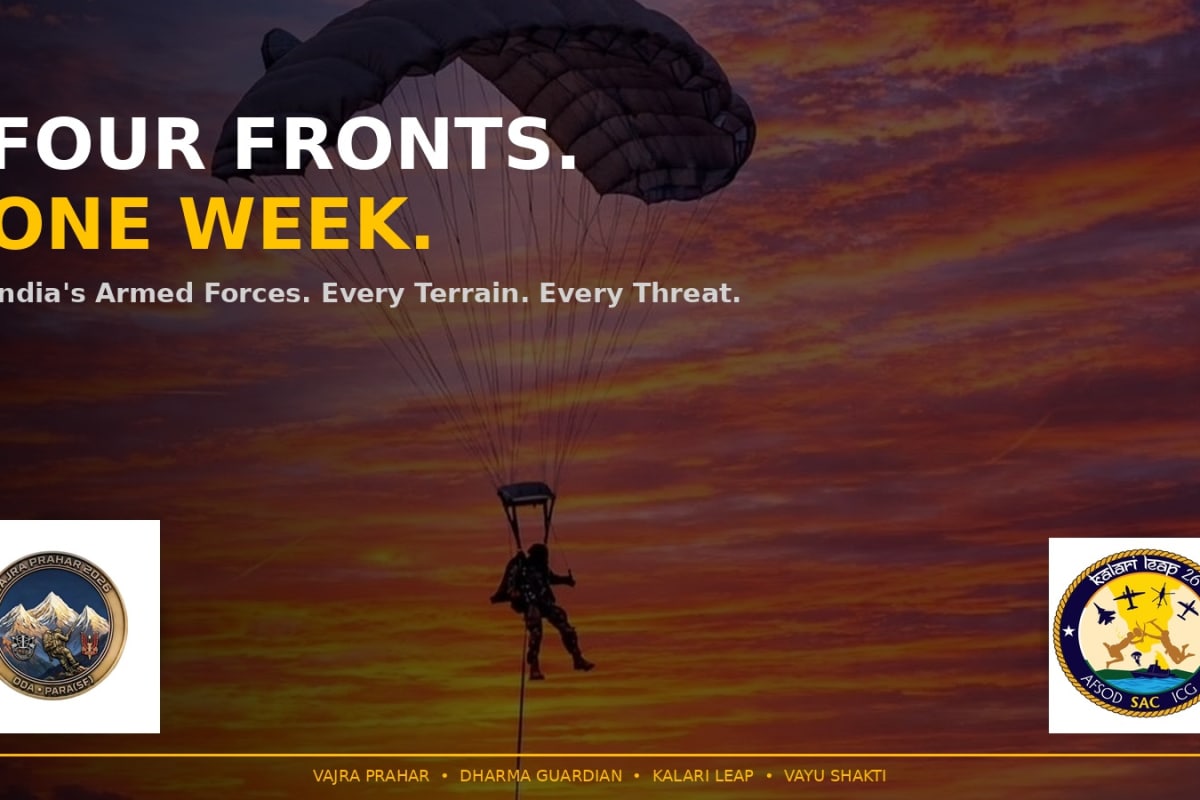 Four Fronts, One Week: India's Military Means Serious Business