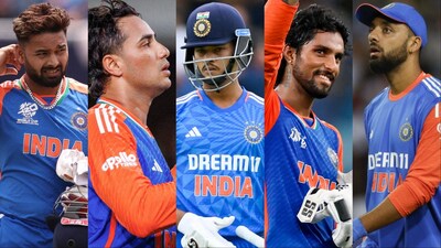 Full list of changes in India's 2026 T20 World Cup squad from the 2024 edition. (Picture Credit: AFP)