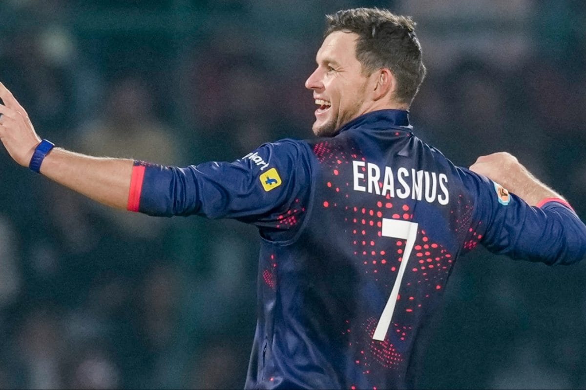 Namibia's Gerhard Erasmus Becomes 3rd Captain To Take 4 Wickets In A T20I Match Against India | Cricket News - News18