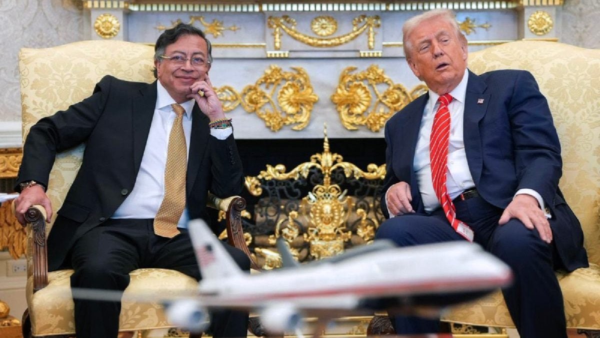 Colombian President Petro Holds First Face-To-Face Talks With Trump At White House Amid Tensions