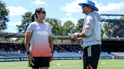 Harmanpreet Kaur became the most-capped international player in women’s cricket (BCCI/X)