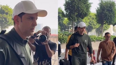 Hrithik Roshan Keeps It Cool And Casual As He Gets Spotted At Airport, Video Goes Viral