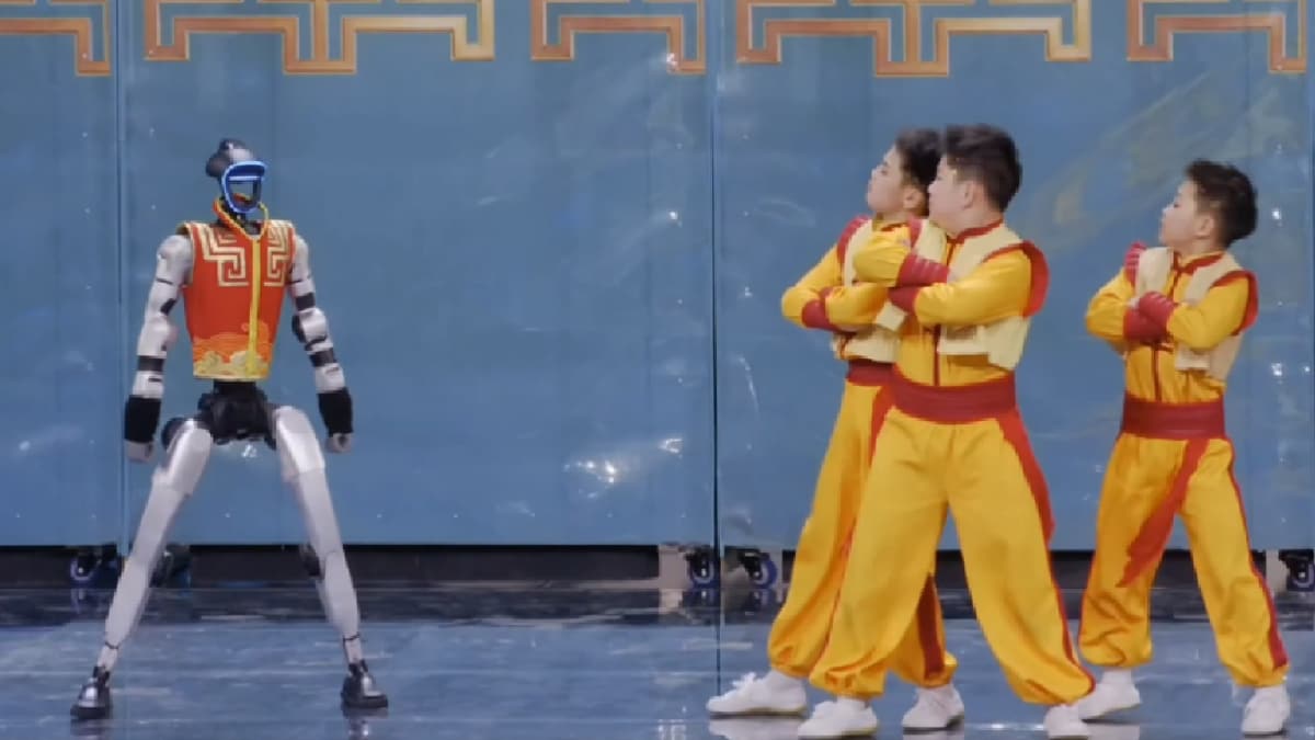 China Showcases Kung Fu Robots At Lunar New Year Gala, Videos Go Viral On Social Media