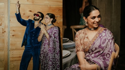 Deepika Padukone’s look is graceful, timeless, and deeply connected to Indian craftsmanship