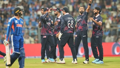 India suffered a batting collapse against the USA in their T20 World Cup 2026 campaign opener in Mumbai [AP Photo]