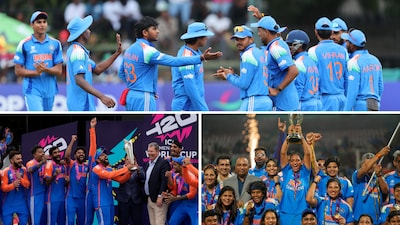 Ayush Mhatre invoked Rohit Sharma and Harmanpreet Kaur after winning the ICC Men's Under-19 Cricket World Cup (X/BCCI and PTI)