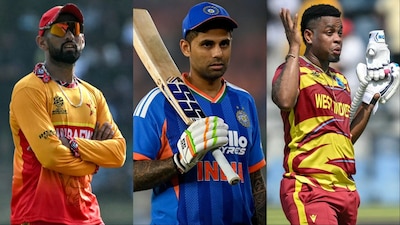 India's record in T20Is against Zimbabwe and West Indies. (Picture Credit: AFP)