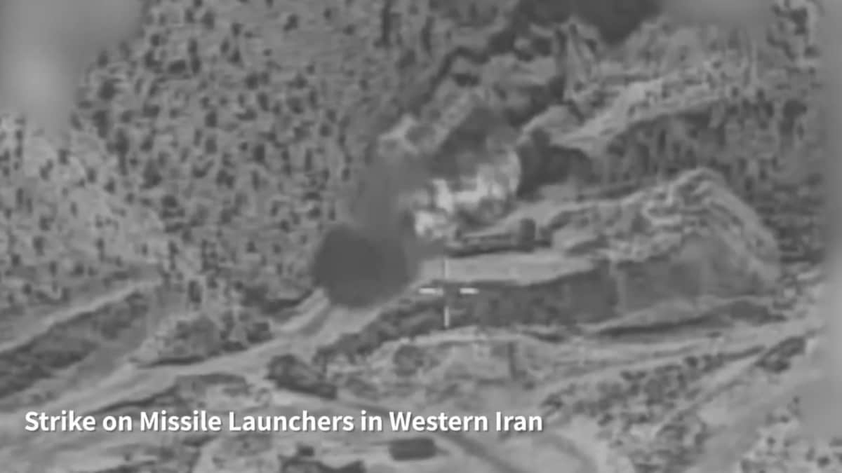 Israel Releases First Visuals Of Airstrikes In Iran Under Operation Roaring Lion