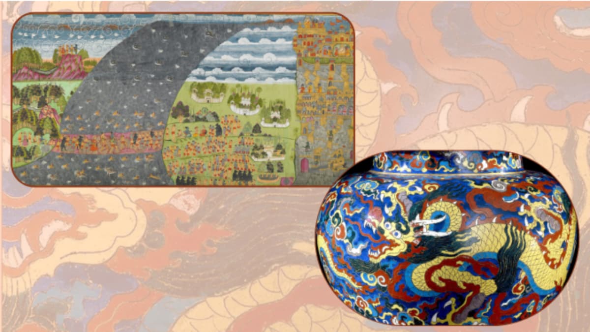 From China To Jodhpur: How 'Swirling Clouds' Travelled Across Empires And Became Marwar Painting's Iconic Motif