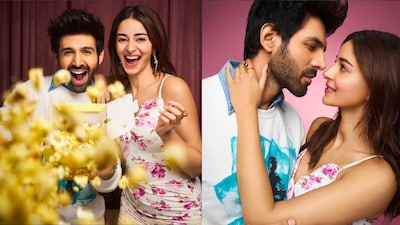 Kartik Aaryan and Ananya Panday