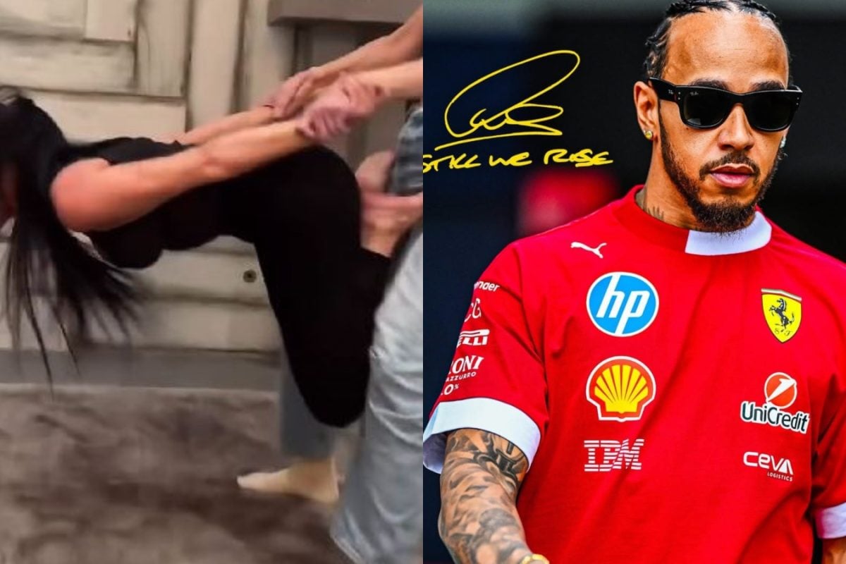 Kim Kardashian And Sisters Fail 'Titanic Challenge' As Lewis Hamilton  Appears To Cheer On | Hollywood News - News18