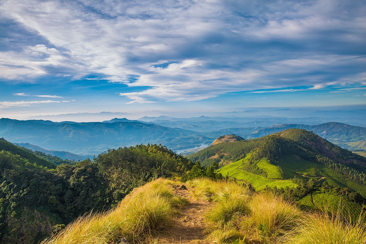  Kolukkmalai, Idukki: Home to the highest tea estate in the world, Kolukkumalai is accessible only by a rugged jeep ride. The sunrise here is legendary, as you watch the clouds float below the peaks while sipping tea processed in a century-old factory.