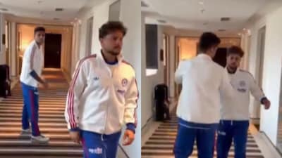 Suryakumar Yadav's hilarious reel with Kuldeep Yadav.(Instagram)