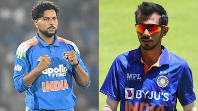 Kuldeep Yadav needs 2 wickets to break Yuzvendra Chahal's record. (Picture Credit: AFP)