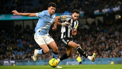 Manchester City beat Newcastle 3-1 [AFP Photo]