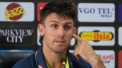 Australia captain Mitchell Marsh.(AP Photo)