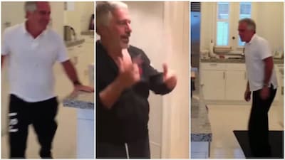 Jeffrey Epstein with women (Video screengrabs/Social Media)