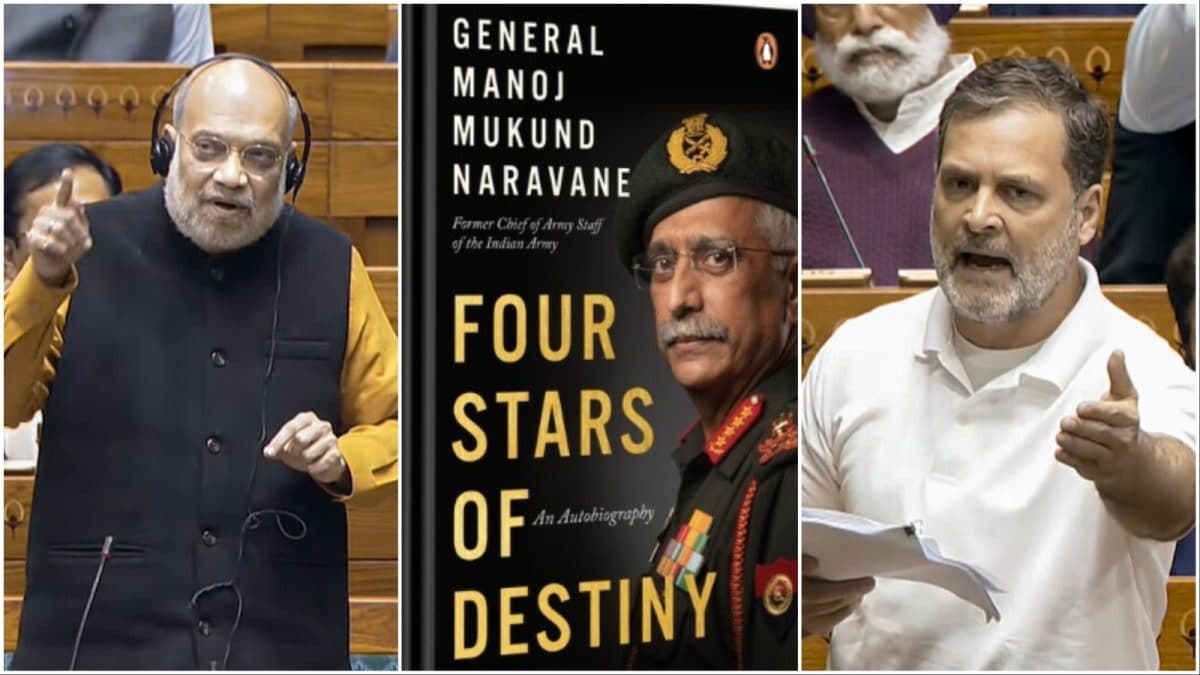 Why An Unpublished Book By Ex-Army Chief Sparked Lok Sabha Uproar