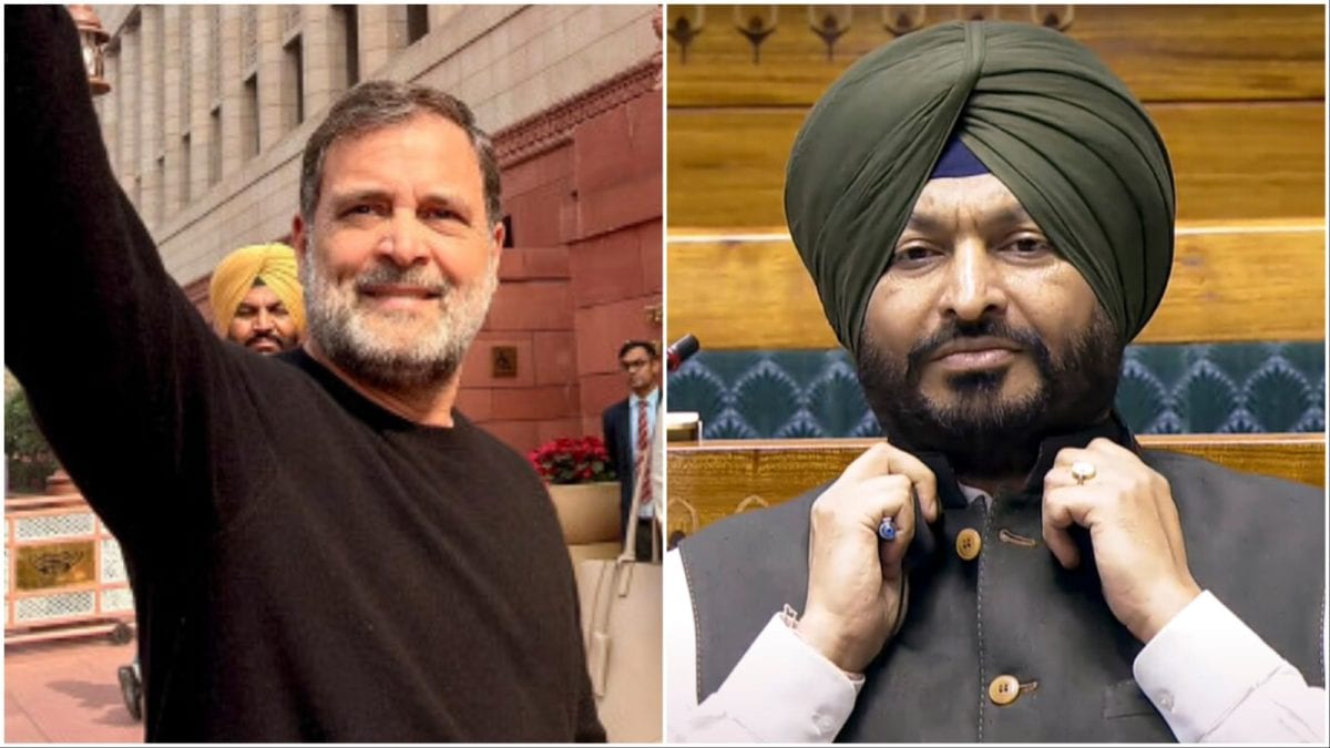 'If There's A Traitor, It's You': BJP Blasts Rahul Gandhi Over 'Traitor' Remark On Ravneet Bittu