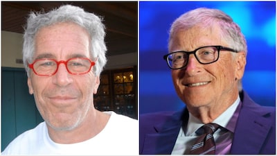 Jeffrey Epstein/Bill Gates (File photos/AP)