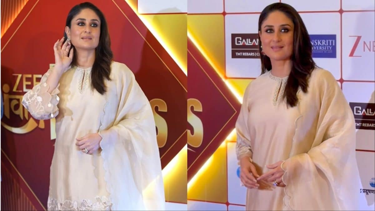 Kareena Kapoor Reimagines Ethnic Minimalism In A Chanderi Set At Mumbai Event