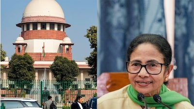 The Supreme Court was hearing the case for the second time on Monday. (Pics: PTI)
