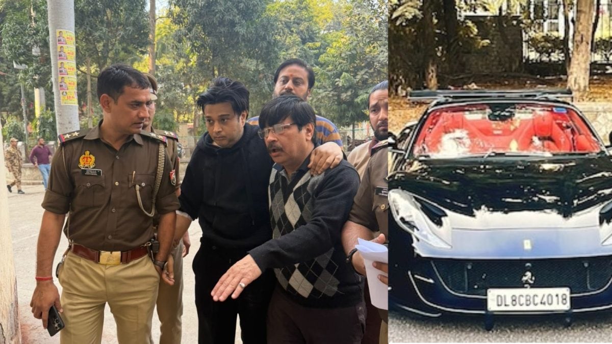 Shivam Mishra, Tobacco Tycoon’s Son Involved In Kanpur Lamborghini Crash, Arrested | India News