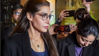 Priya Kapur, wife of late industrialist Sunjay Kapur (File photo: PTI)