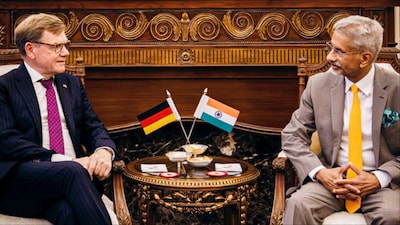 External Affairs Minister S Jaishankar during a meeting with his German counterpart Johann Wadephul (Photo: PTI)