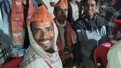 The Miya community's attire had never been politically associated with the BJP. Image/News18