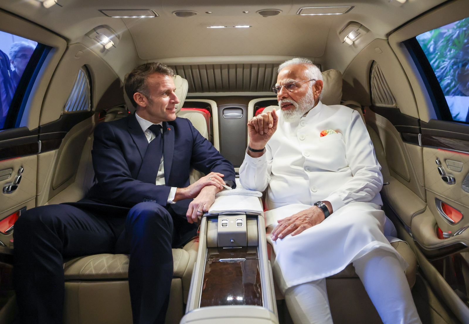  Prime Minister Modi and President Emmanuel Macron agreed to establish an annual Foreign Ministers Comprehensive Dialogue to review progress under the upgraded framework and coordinate on economic security, global issues and people-to-people ties.