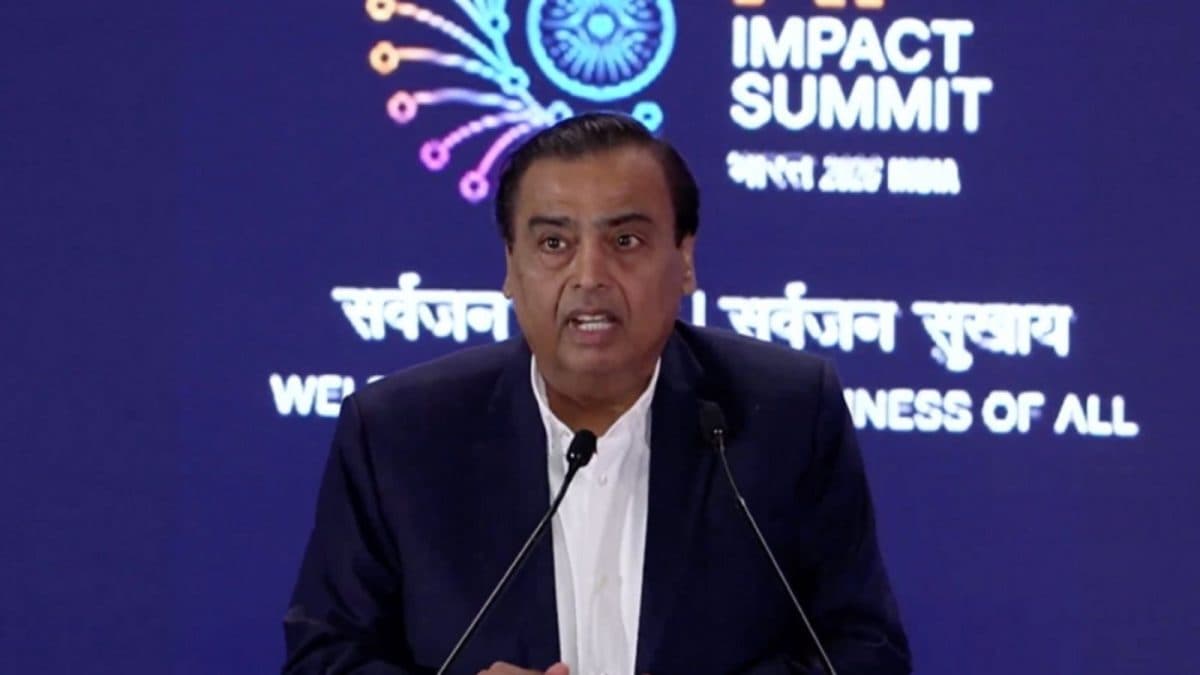 AI For Viksit Bharat: Full Text Of Mukesh Ambani’s Speech At India AI Summit