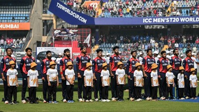 Nepal will face West Indies in T20 World Cup 2026 match on Sunday in Mumbai. (Picture Credit: AFP)