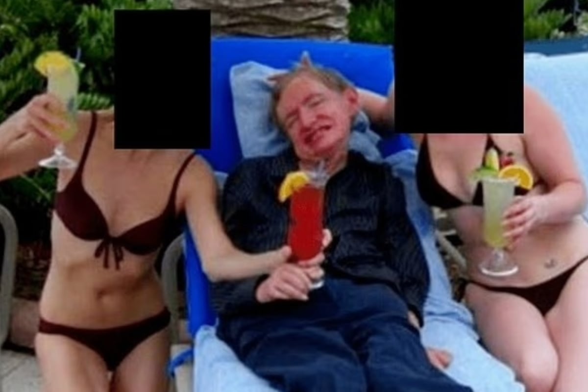 ‘They Are Caregivers’: Stephen Hawking’s Family Responds To His Photo With Bikini-Clad Women