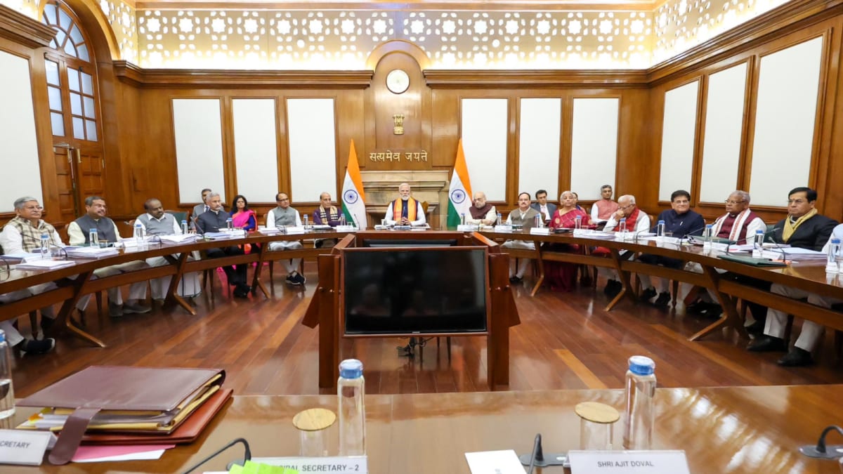 End Of An Era: PM Modi Chairs Last Cabinet Meeting In South Block