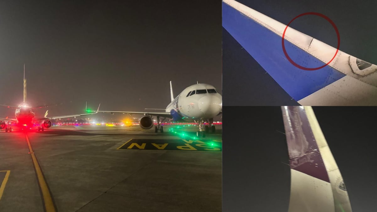 Air India, IndiGo Wings Collide On Ground At Mumbai Airport With Passengers On Board | India News