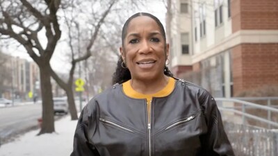 Juliana Stratton herself does not use the phrase in the advertisement.